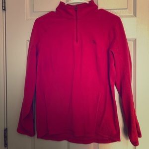 Pink north face fleece